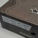 Canyon Trails Men's Cowboy Boots - Square Toe Western Boots with Embroidery, Pull-On Fit, Durable Rubber Sole Mens Shoes (10, Black)