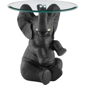 Powell Company Powell Pach Elephant Side Accent Table, Gray