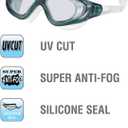 3 x V-1000 Xtreme Swim Goggles (Smoke)