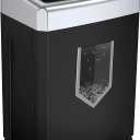 Bonsaii 15-Sheet Office Paper Shredder, 40 Mins Heavy Duty Shredder for Home Office, Crosscut Shreder with Anti-Jam System & P-4 High Security Supports CD/Credit Cards/Staple,5 Gal Pullout Bin C169-B