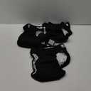 Pet Parents® Washable Dog Diapers (3pack) + Extendrs® of Durable Doggie Diapers, Premium Dog Diapers Female & Male (X-Large, Black)