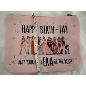 Music Lover Gifts for Women, Album Inspired Gift, Song Lovers Gift, Birthday Gifts for Mum Daughter Sister Friend BFF Girls, Singer's Merchandise, Travel Toiletry Makeup Organizer Zipper Pouch