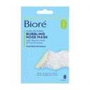 Bior Pore Refining Bubbling Nose Mask, Glycolic Acid and Hyaluronic Acid Exfoliant for Face, Pore Cleansing Mask, 8 Ct