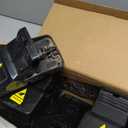 Feeke Rat Trap, Large Mouse Traps, Mouse Traps Indoor for Home, Instant Kill Traps for Mouse Rat Chipmunk, Quick Set Up and Reusable - 6 Pack, Black