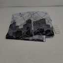 Basketball Shower Curtain, Boys Playing Basketball in The City Street Teen Bathroom Curtains Decor 60x72 Inches Polyester Fabric Sports Bathtub Home Decor Set with 10 Hooks