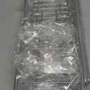 EUDELE 5-Pack Rustproof Stainless Steel Shower Caddy  No Drill Adhesive Bathroom Organizer with Large Capacity, Spacious Shower Shelves for Inside Shower, Kitchen & Home Decor Storage-XL Size (Silver)