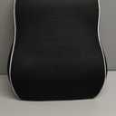 Lumbar Pillow for Car Seats Office Chairs Black Back Support Pillow 