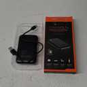 Helix ETHPB5 Power Bank Turbovolt+ 5000mAh 3-Port Portable Battery with Charger, Black