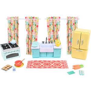 Sunny Days Entertainment Honey Bee Acres Sweet Home Kitchen Accessories Playset, 27 Piece Set: