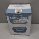 Herrfilk Electric Lunch Box Food Heater, 3 in 1 Ultra Quick Heated Lunch Boxes for Adults, 12V/24V/110V Portable Food Warmer for Car/Truck/Office With Fork Spoon and Insulated Carry Bag (Gray)