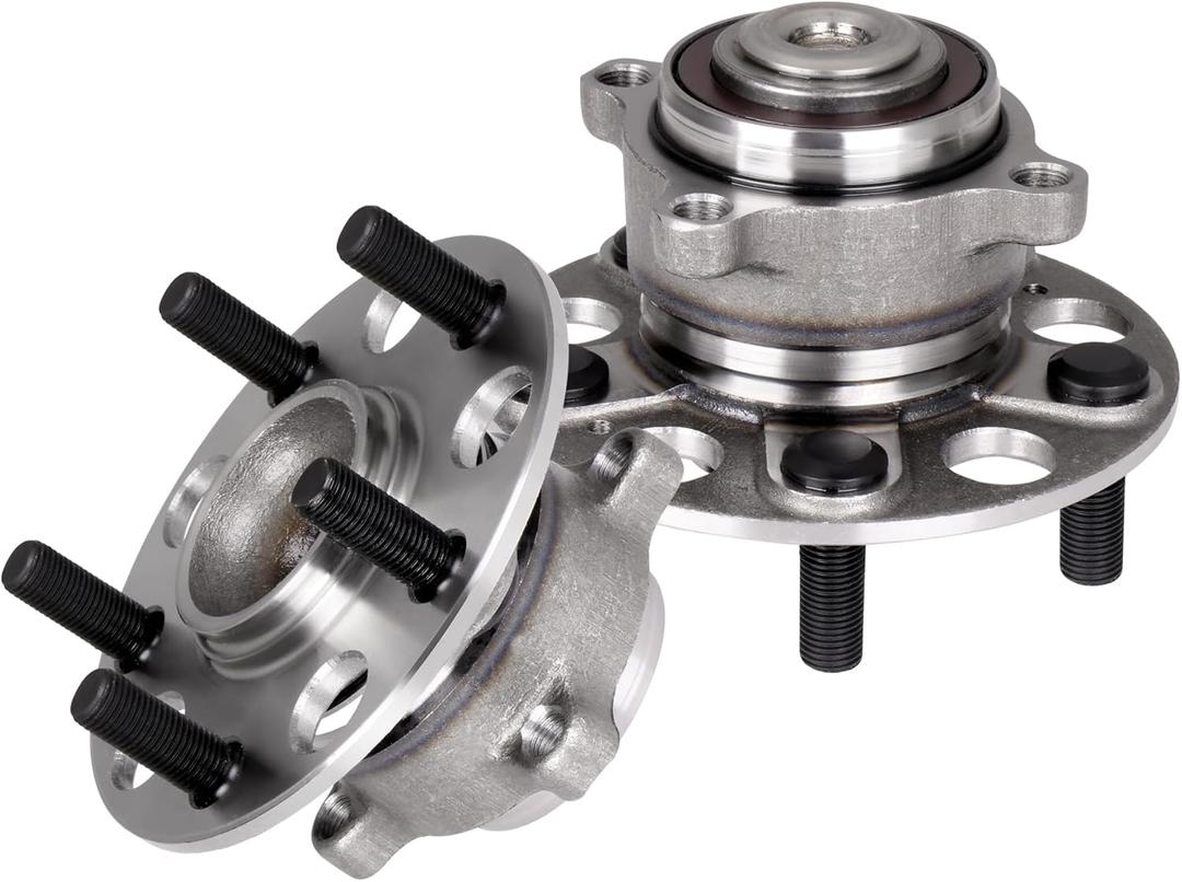 ECCPP Wheel Hub and Bearing Assembly Rear 512391 fit 2009-2014 For Acura TL FWD Replacement For 5 Lugs Wheel Hub with ABS 2 pcs