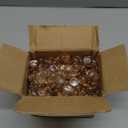 DomeStar 5LB Flat Glass Marbles - Pink Flat Glass Pebbles for Vases, Fish Tank Rocks, Aquarium, DIY Crafts