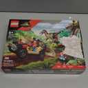 LEGO Jurassic World Raptor Off-Road Escape Dinosaur Toy - Building Playset with Dinosaur Action Figures, Jurassic World Toy for Boys & Girls, Ages 6+ - Gift Idea for Birthdays - 76972