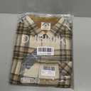 Dubinik 6 oz Flannel Shirt for Men Long Sleeve Casual Button Down Brushed 100% Cotton Shirt (XXL)