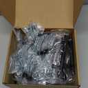 homdiy Black Cabinet Handles 30Pack 3inch Hole Center Kitchen Drawer Pulls and Knobs Stainless Steel Cabinet Hardware for Bathroom, Cupboard