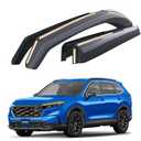 Goodyear Shatterproof in-Channel Window Deflectors for Honda CR-V (CRV) 2023-2025, Rain Guards, Window Visors for Cars, Vent Deflector, Car Accessories, 4 pcs - GY007998