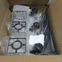 Modern Bathroom Vanity Light 3-Lights Black Crystal Wall Lamp Bathroom Modern Crystal Vanity Lighting