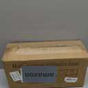 Nefish Mini Fridge Stand with 23.6" x 23.6" x 0.8" Silicone Drip Tray with Raised Edge Mini Refrigerator Stand with Mat Portable Washer and Dryer Pedestal