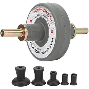 Valve Lapping Tool Kit, valve lapping tool and compound kit with 5 Suction Plates 1000rpm to 1250rpm Working Speed valve grinding Compound Valve Lap Tool Attachment Kit for Motorcycle Valve Lapping Tool Kit, valve lapping tool and compound kit with 5 Suction Plates 1000rpm to 1250rpm Working Speed valve grinding Compound Valve Lap Tool Attachment Kit for Motorcycle