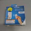 Lutron Caseta Smart Plug-In Lamp Dimmer Switch Kit with Pico Remote, Smart Dimmer for LED Lights, Table and Floor Lamps, 100W, Single-Pole/3-Way, P-PKG1P-WH