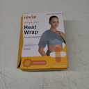 REVIX Microwavable Shoulder Heating Pad for Rotator Cuff, Moist Heating Pads Microwavable with Adjustable Strap, Shoulder Heating Pads for Upper Back Muscle Relaxation & Relief, Gray (Standard)