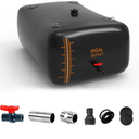 60 Gallon Water Bladder - 1000D PVC Black RV Water Bladder, Portable Collapsible Storage Tank Containers for Gardens, Camping, Emergency Use