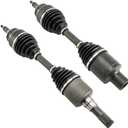 KAX 66-2192 Front Left CV Axle Shaft Assembly Fit For 2009-2014 Ford F-150 4WD, 2007-2015 Ford Expedition 4WD, 2007-2015 Lincoln Navigator 4WD, 2 PCS CV Axle