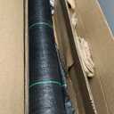 6x300FT Pro Weed Barrier Fabric - 3.8oz Commercial Grade, Black, UV-Resistant Woven PP Ground Cover for Lawn & Garden, Heavy Duty Weed Control, No Root Penetration