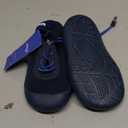 WateLves Wide Toddler Water Shoes Kids Barefoot Athletic Sneakers Girls Boys Quick Dry Aqua Socks for Beach Hiking Swim Kayak Sport Accessories, Camping Essentials (Navy Blue, 28)