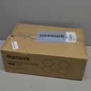 Hexagon Garage Lights: 168W 5 Grids LED Garage Lights - Easy Install 6500K Super Bright Honeycomb Light for Workshop Warehouse Car Detailing Shop Exhibition Hall Gym