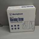 Westinghouse Electric Blanket Heated Throw, Super Cozy Luxury Polyester with 6 Heating Levels & 2-10 Hours Auto Off, Fast Heating & Overheat Protection, 50x60 Inch, Beige