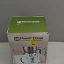 Maestri House Milk Frother, Variable Temp and Froth Thickness DualFro 600 Milk Frother Steamer, 21OZ Smart Touch Control Milk Warmer, Dishwasher Safe, Memory Function for Latte&Hot Chocolate (White)