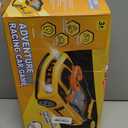 Gifts2U Musical Steering Wheel Racing Car Toy for Kids, with Music and Light Simulated Learning Driving Cars Adventure Toys Competition Game Birthday Gift for Boy Girl Toddler (Yellow)
