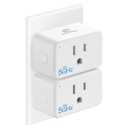 EIGHTREE Mini Smart Plug  -  ,  , Smart Plugs That Compatible with Alexa & Google Home & SmartThings, Remote Control, Timer