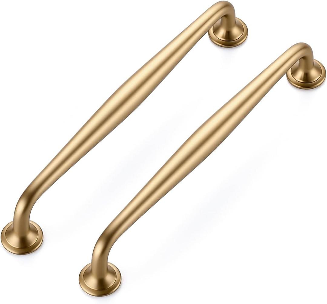Ravinte 20 Pack 6-1/4 Inch Champagne Bronze Kitchen Cabinet Handles Solid Zinc Alloy Cabinet Pulls Cupboard & Drawer Handles