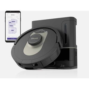Shark AV2501AE AI Robot Vacuum with XL HEPA Self-Empty Base, Bagless, 60-Day Capacity, LIDAR Navigation, Perfect for Pet Hair, Compatible with Alexa, Wi-Fi Connected, Carpet & Hard Floor, Black