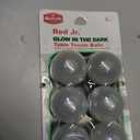 Pong Glow in The Dark Table Tennis Balls (6 Pack)