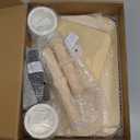 2-in-1 Drive-Thru Tray: Car Food Tray, Wood Car Trays for Eating in Parked Car, Car Desk for Laptop, Car Cup Holder Tray for Road Trip, Taxi, RVs, Truck Drivers