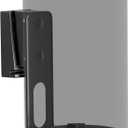 PUTORSEN Speaker Wall Mount for Sonos Era 100,Tilt & Swivel Speaker Shelf Bracket for Better Audio Enjoyment,Cable Management,Hold up to 6.6lbs (1 Pack Black)