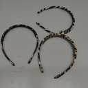 STHUAHE4PC Multicolor Protection Resin Teeth Comb Hair Hoop Hairband Headband Hair Accessories for female by Beauty hair (4 Colors)