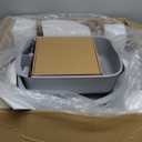 Open-Top Self Cleaning Litter Box, Automatic Litter Box with Dual Safety Sensors, Anti-Pinch Protection, Large Capacity, APP Control, White-Grey