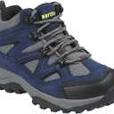 Northside Unisex Snohomish JR Hiking Boot, Navy/ Volt, 5 Medium US Big Kid