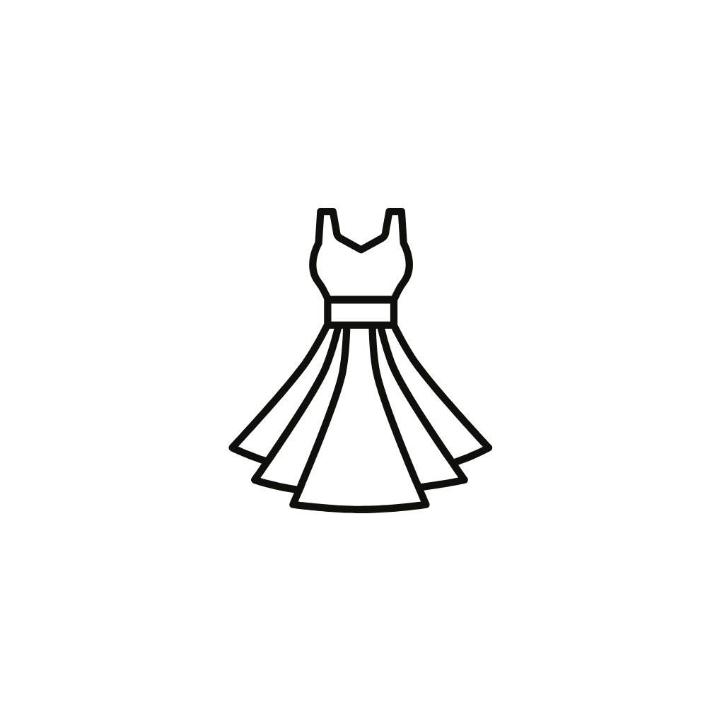 Women's Dress, Size XL, Black Color