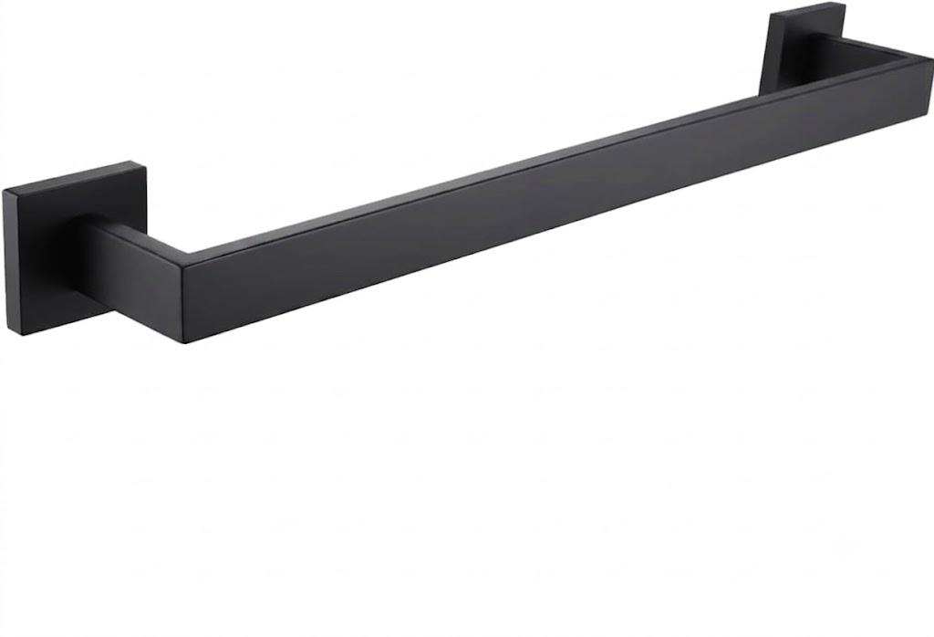 14.5 Inch Kitchen Utensil Hanger, Wall Mounted Rail Rack for Bathroom, Bedroom (Brushed Gold) YIGUANXIN