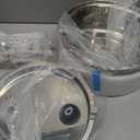 oneisall Dog Water Fountain, 7L/230oz/1.8G Quiet Dog Fountain Water Bowl, Stainless Steel Dog Water Fountain with Visual Water Level&Triple Filtration for Large Medium Small Breed Dogs Pets