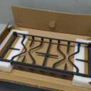 WB31X27151 Stove Grate Replacement Parts for GE Stove Parts 19.6 x 10'' WB31X24736 Burner Side Grate General Electric Gas Range Parts Stove Surface Burner Grate GE Gas Cooktop Cast Iron Rack 1 Pack
