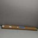 LazBlinds No Tools No Drill Cordless 1" Vinyl Mini Blinds, 100% Privacy S-Curve Blinds for Indoor Windows, Room Darkening Horizontal Window Blinds and Shades for Home, 39" W x 64" H, White