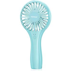 TriPole Mini Handheld Fan Battery Operated Small Personal Portable Fans Speed Adjustable USB Rechargeable Fans Cute Design Powerful Eyelash Fan for Stylish Kids Girls Women Men Indoor Outdoor Travel