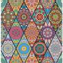 Microfiber Lightweight Thin Beach Towel Sand Free Quick Dry Super Absorbent Compact Oversized Large Towels for Swimming Pool Yoga Gym Travel Vacation Essentials Adults, Bohemia