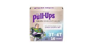 PullUps Boys' Skin Essentials Potty Training Pants, Training Underwear, 3T4T (3240 lbs), 16 Ct